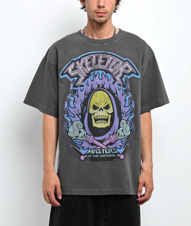 Masters of the Universe™ Burning Grey Wash T-Shirt - Masters of the Universe
