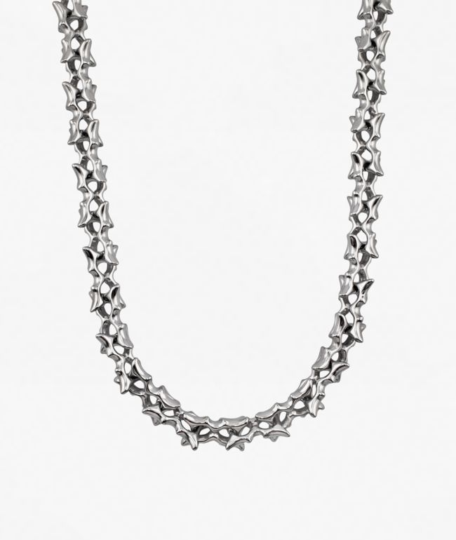 Personal Fears Cyber Link Silver Chain Necklace - Personal Fears