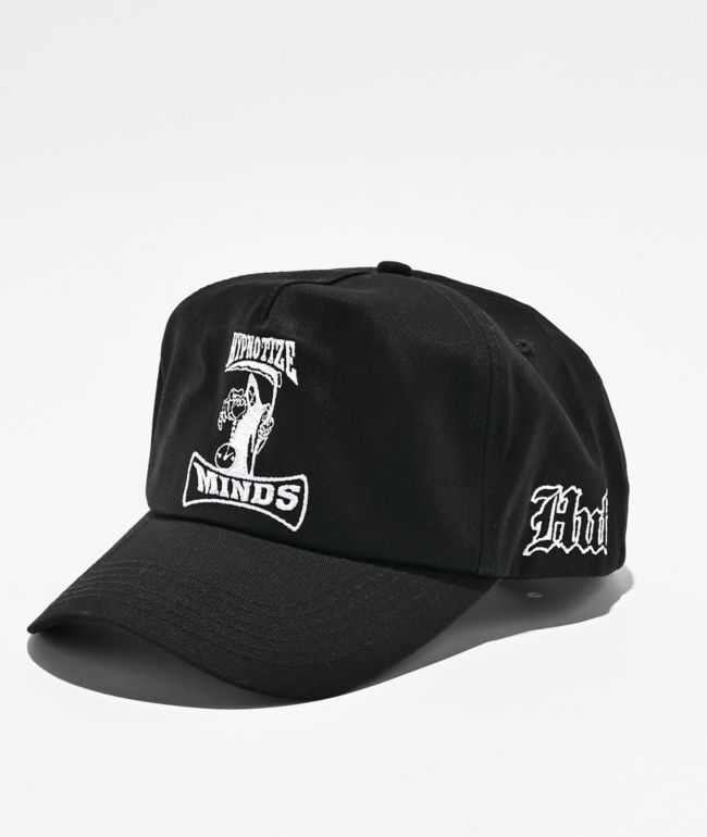 HUF x Three 6 Mafia Hypnotize Minds Black Snapback Hat - HUF