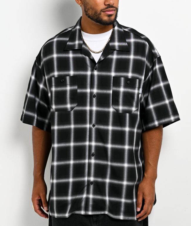 Pro Club Black Plaid Button Up Shirt - Pro Club
