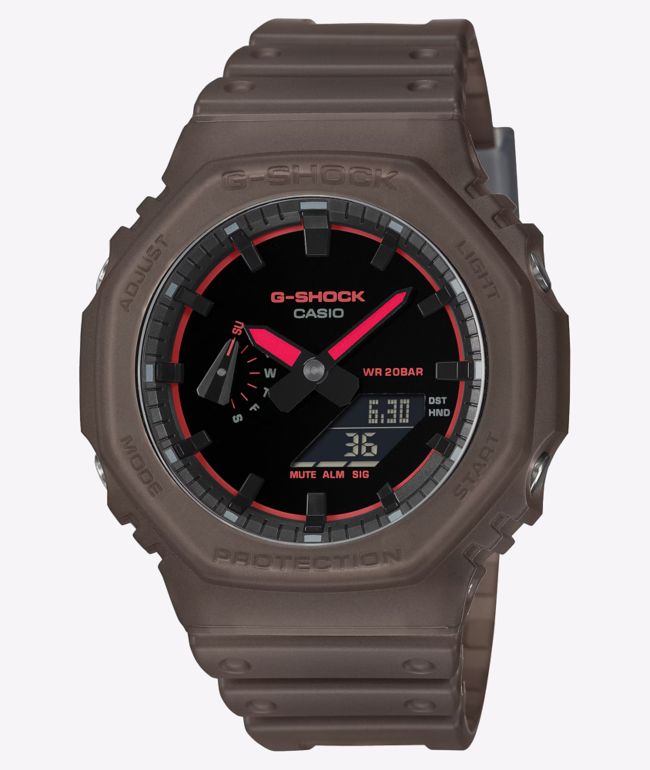 G-Shock GA2100-1A1 Carbon Black Analog & Digital Watch | Zumiez
