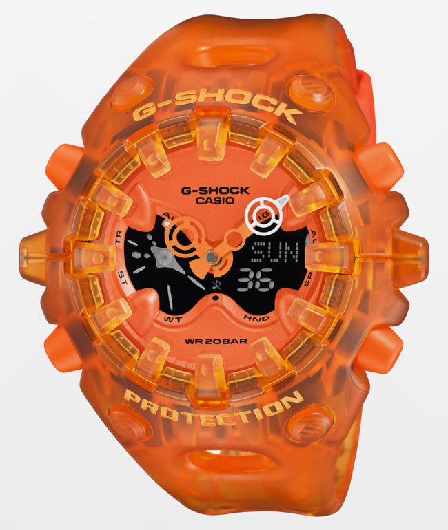 G-Shock GAV01SKE-4A Crystal Orange Analog & Digital Watch - G-Shock