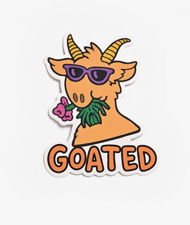 COLORYOURWORLD Goated Sticker - COLORYOURWORLD