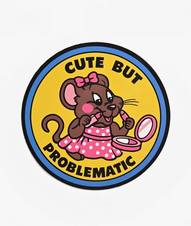 COLORYOURWORLD Problematic Sticker - COLORYOURWORLD