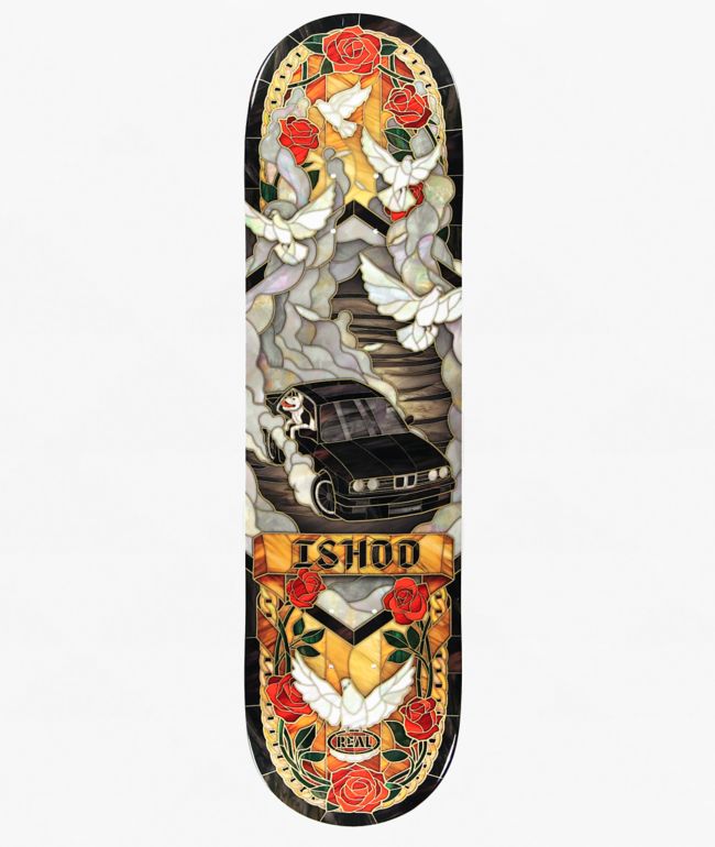 Real Ishod Cathedral Twin 8.5" Skateboard Deck - Real Skateboards