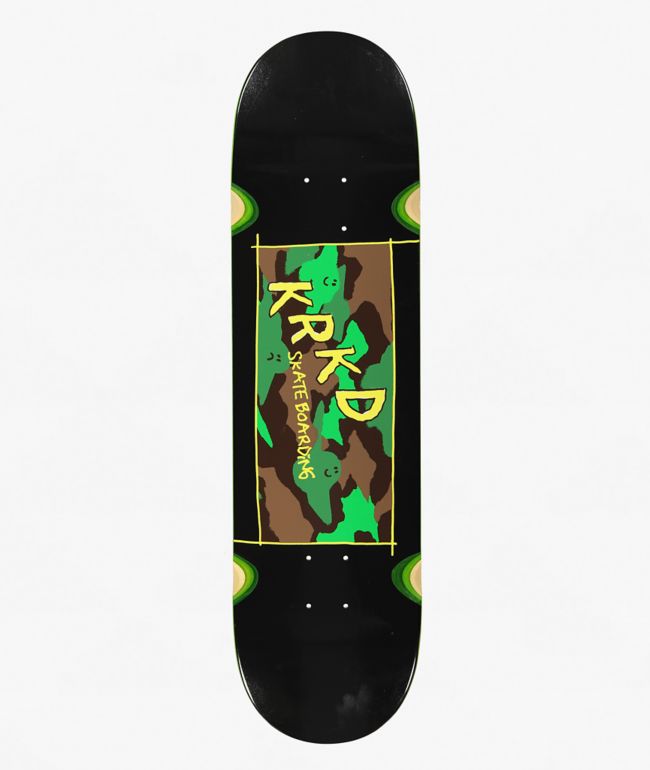 Krooked Team Kamo 8.25" Skateboard Deck - Krooked Skateboards