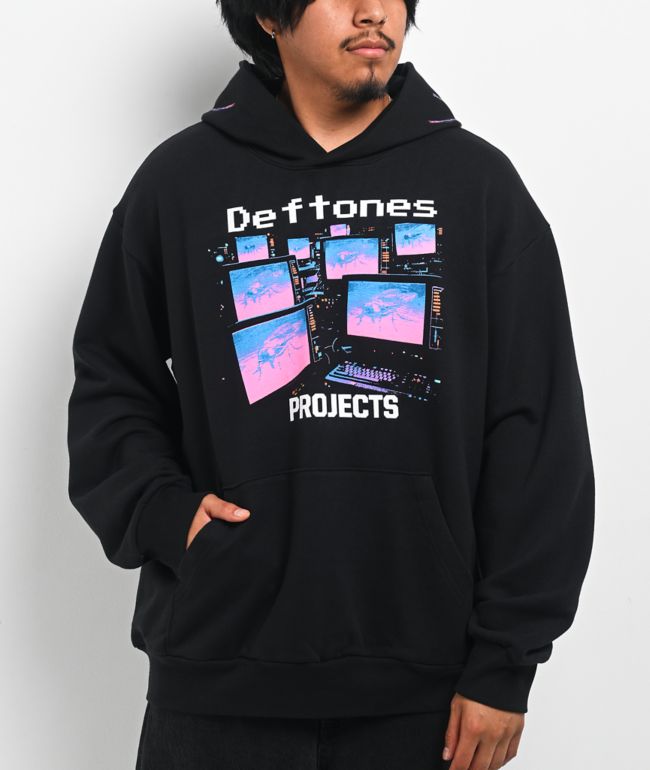 Deftones x Brooklyn Projects UHF Black Hoodie - Brooklyn Projects