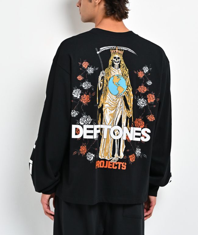 Deftones x Brooklyn Projects Muerte Black Long Sleeve T-Shirt - Brooklyn Projects