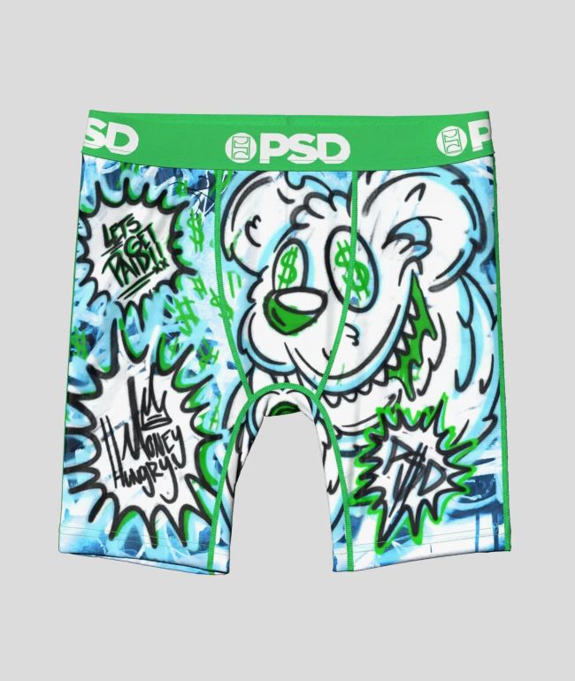 PSD Kids Get Paid Boxer Briefs - PSD Underwear