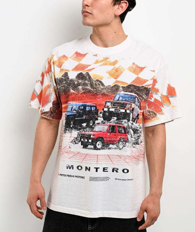 Mitsubishi Montero White T-Shirt - Mitsubishi