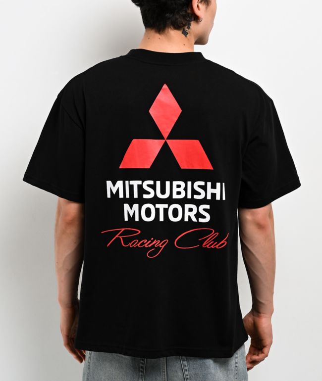 Mitsubishi Racing Club Logo Black T-Shirt - Mitsubishi