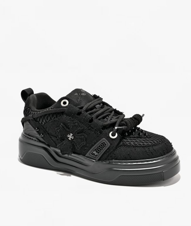 JAVI Virtue Triple Black Shoes - Javi