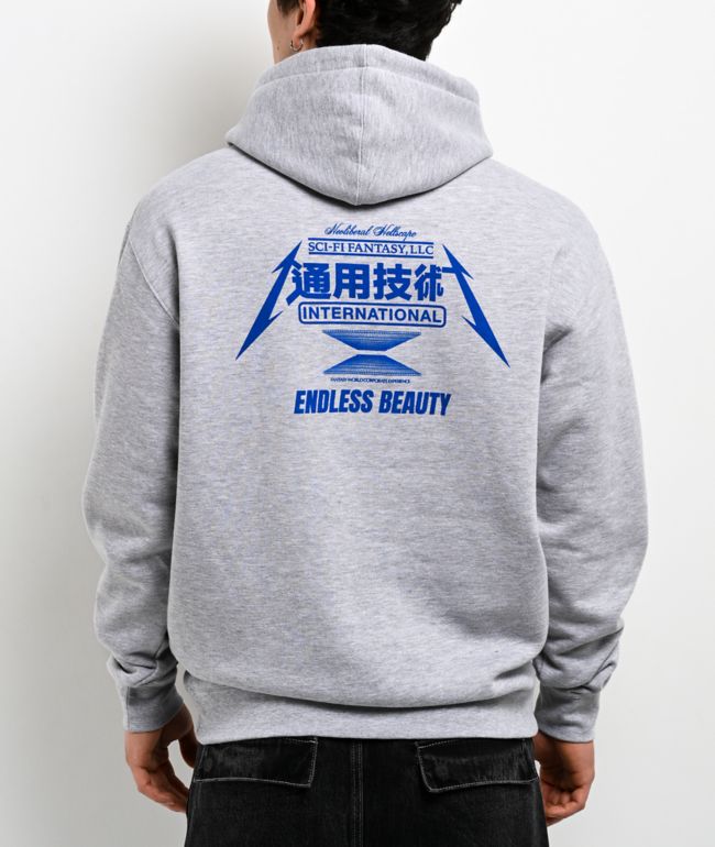 Sci-Fi Fantasy Endless Beauty Grey Hoodie - Sci-fi Fantasy