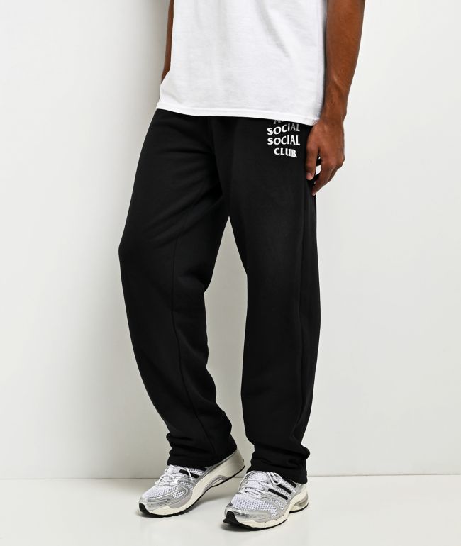 Anti Social Social Club Mind Games Black Sweatpants - Anti Social Social Club