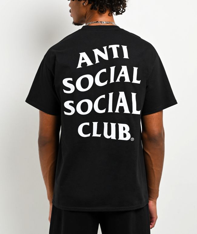 Anti Social Social Club Mind Games Black T-Shirt - Anti Social Social Club