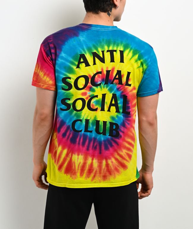 Anti Social Social Club Mind Games Tie Dye T-Shirt - Anti Social Social Club