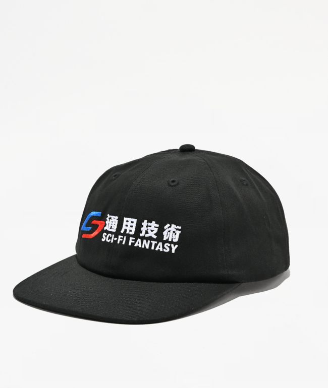 Sci-Fi Fantasy Transit Black Snapback Hat - Sci-fi Fantasy