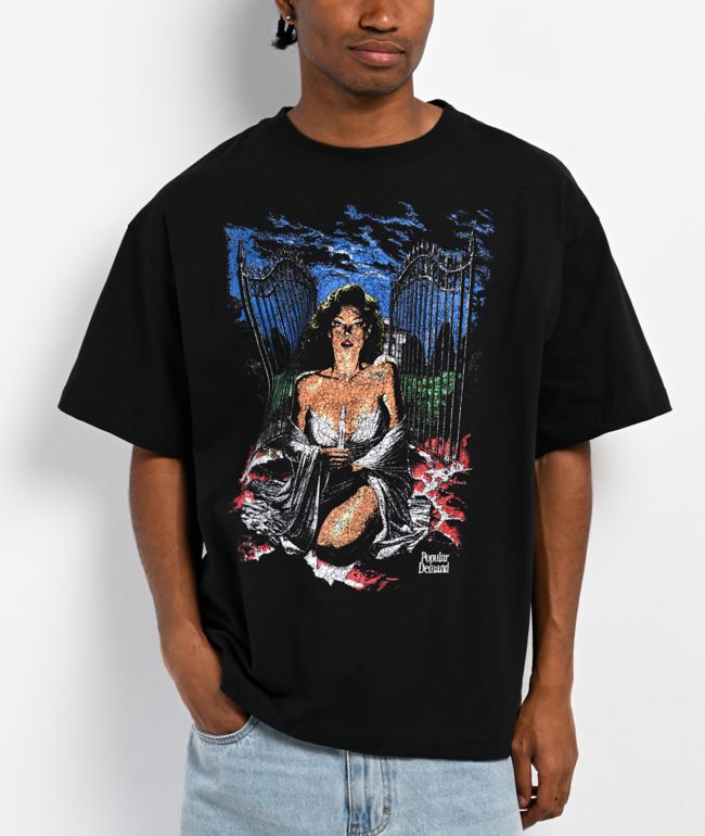 Popular Demand Gates Black T-Shirt - Popular Demand