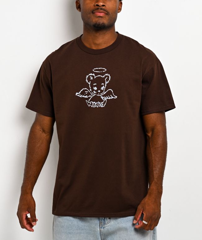 WKND Angel Bear Brown T-Shirt - WKND Skateboards