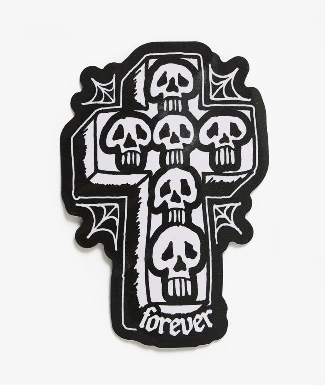 WHADAFUNK Forever Skulls Sticker - Whadafunk