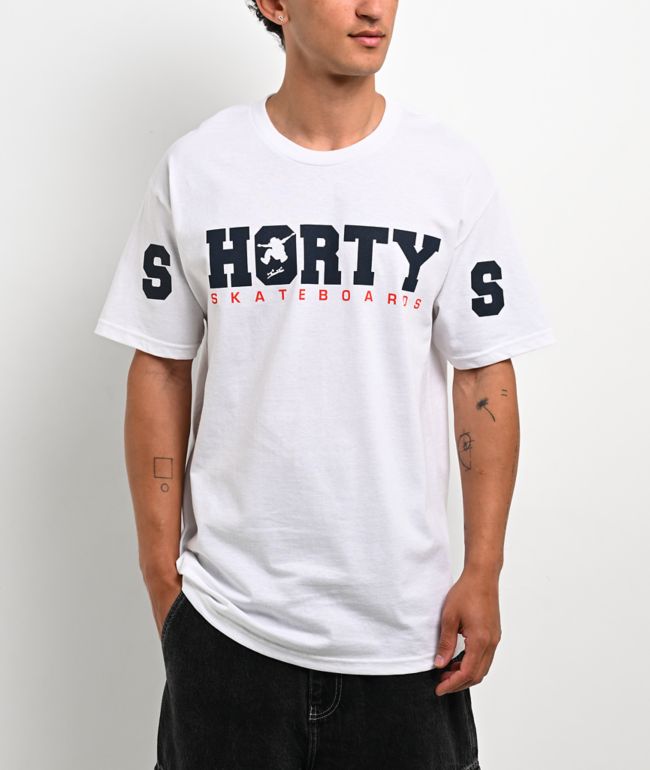 Shorty's S-HORTY-S Skater White T-Shirt - Shorty's