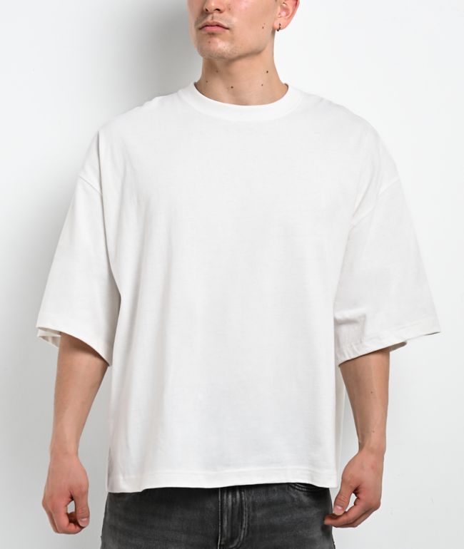 ITA Titan Off White Oversized T-Shirt - ITA