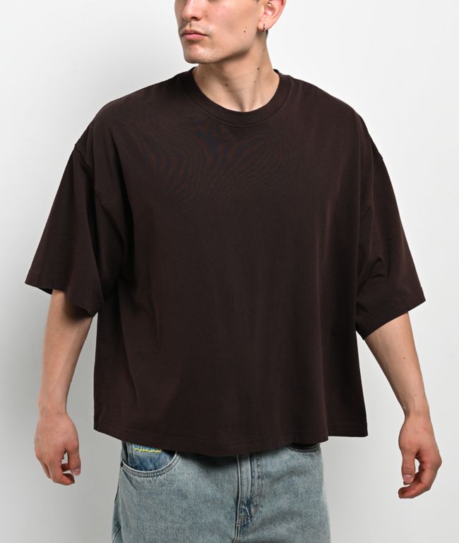 ITA Titan Vintage Brown Oversized T-Shirt - ITA