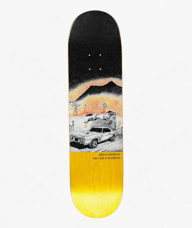 Jacuzzi Herman Fire Bird Guest 8.25" Skateboard Deck - Jacuzzi