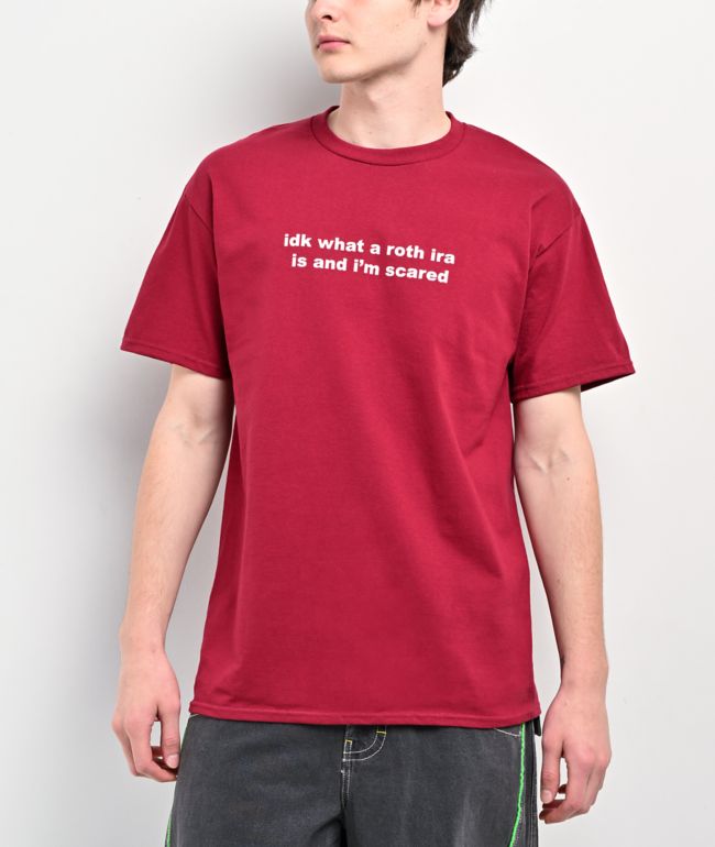 A.LAB Whats A Roth IRA Red T-Shirt - A.LAB