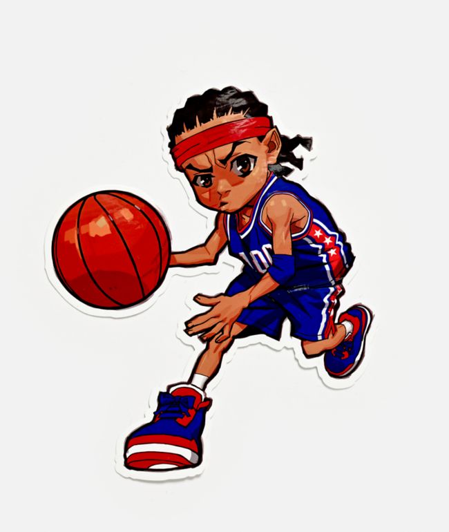 The Boondocks Dribble Sticker - Boondocks