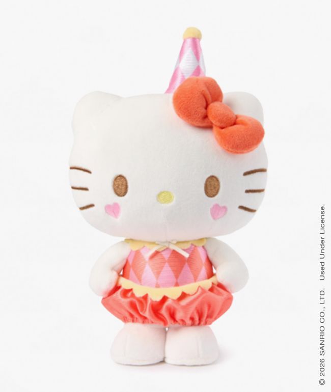 Hello Kitty Circus Acrobat Plush Toy - Hello Kitty