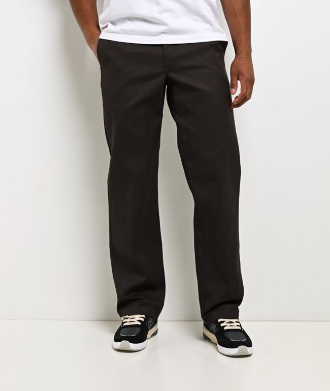 Dickies Original 874 Brown Work Pants - Dickies