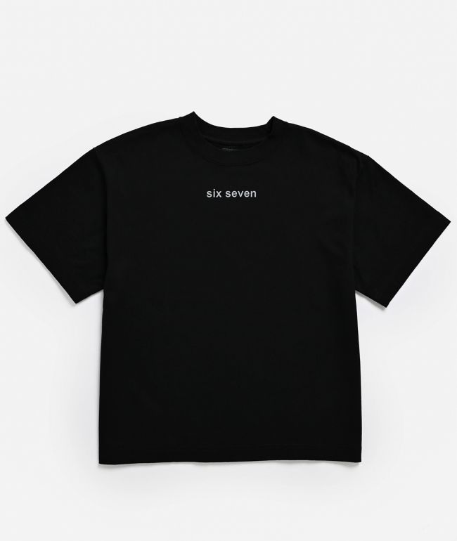A.LAB Kids Six Seven Black T-Shirt - A.LAB