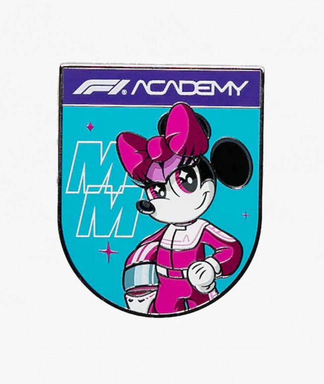 Formula 1 x Disney Minnie Crest Enamel Pin - Formula 1