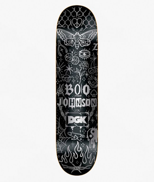 DGK x Sleestak Boo Tattoos 8.5" Skateboard Deck - DGK