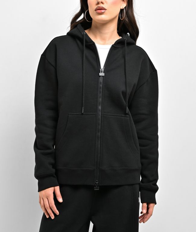 Pro Club Basic Black Heavyweight Zip Hoodie - Pro Club