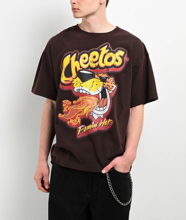 Cheetos Hot Breath Brown T-Shirt - 