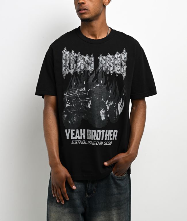 Dern Bros Truck Black T-Shirt - Dern Bros
