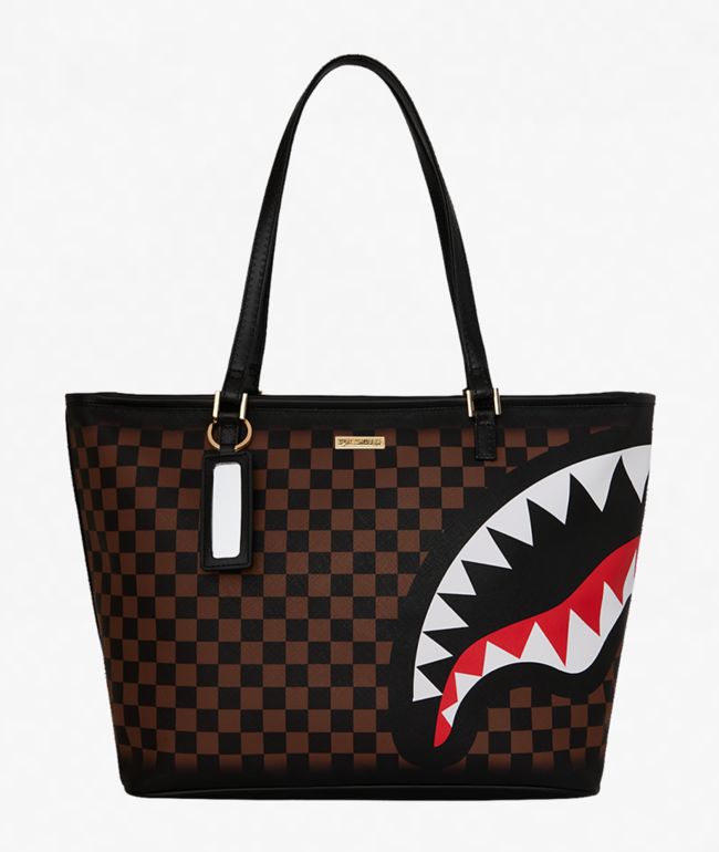 Sprayground Checker Fade Tote Bag - Sprayground