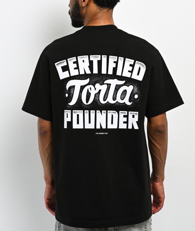 Foos Gone Wild Torta Pounder Black T-Shirt - Foos Gone WIld