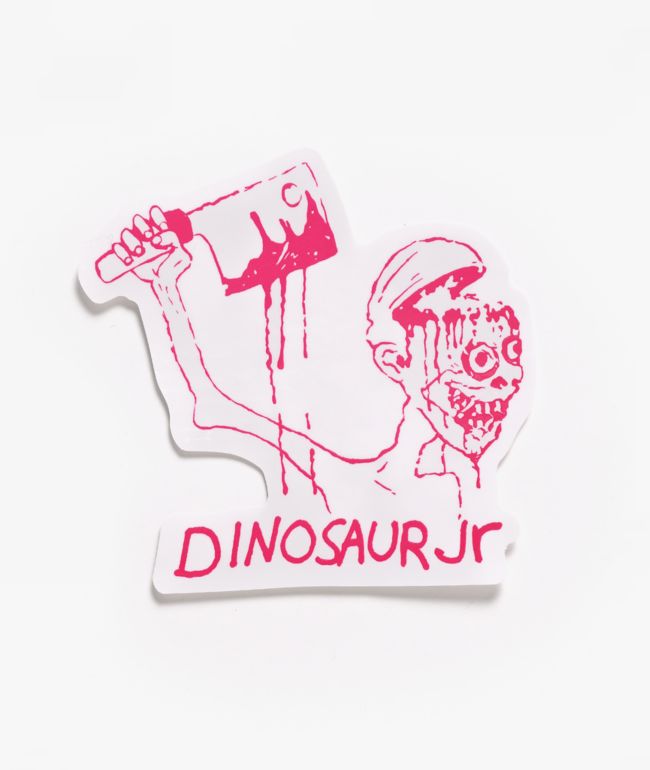 Color Bars x Dinosaur Jr. Start Chopping Sticker - Color Bars