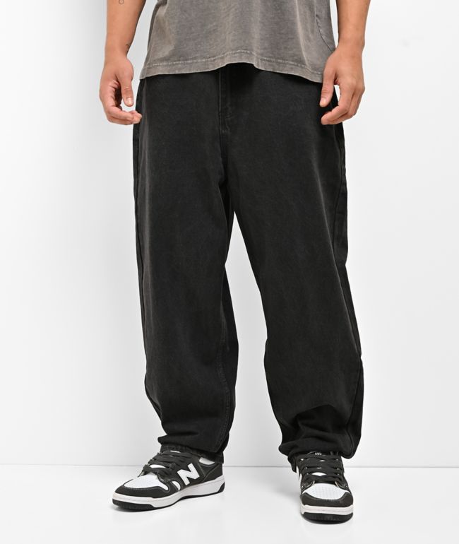 Butter Goods Santosuosso Black Wash Ultra Baggy Jeans - Butter Goods