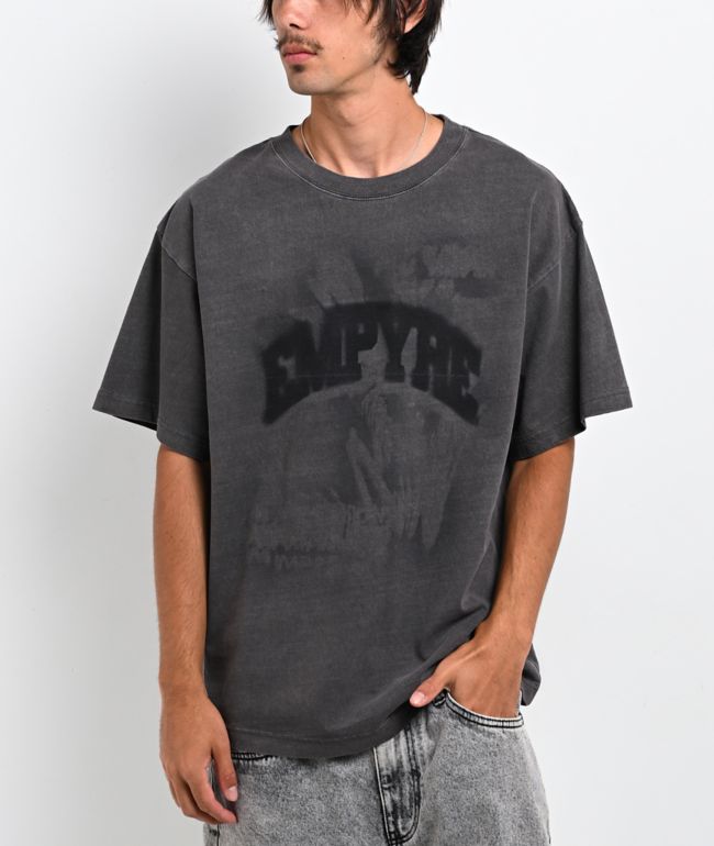 Empyre Blurry Memories Green Wash T-Shirt - Empyre