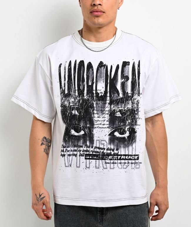 Vitriol Unbroken White T-Shirt - Vitriol