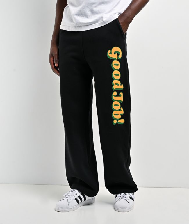 Midnight Organic Good Job! Black Sweatpants - Midnight Organic