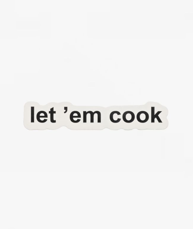 A.LAB Let Them Cook Sticker - A.LAB