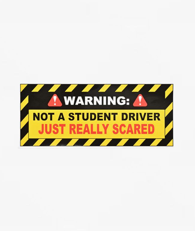 A.LAB Just Really Scared Bumper Sticker - A.LAB
