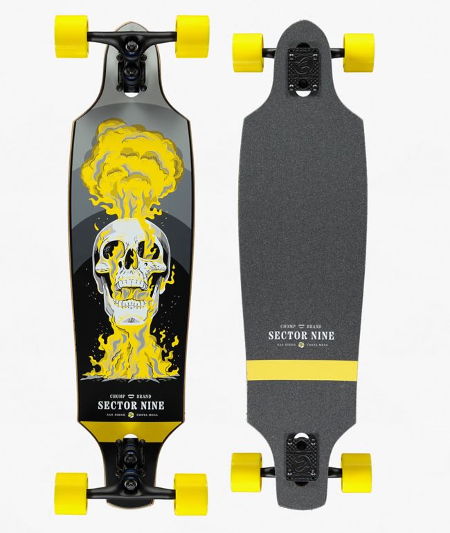 Sector 9 x Chomp Roundhouse Blown 34" Drop Through Longboard Complete - Sector 9
