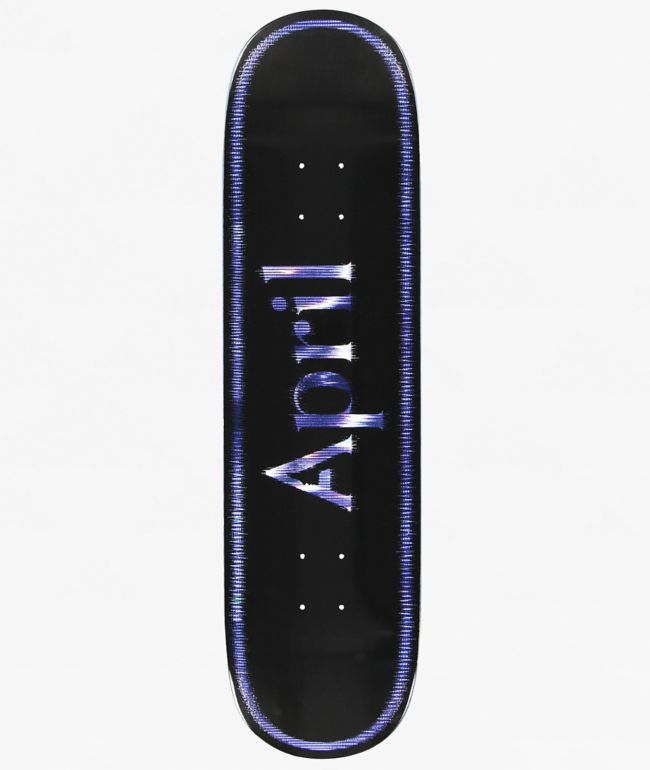 April  OG Logo Fractured Twin 8.25"  Skateboard Deck - April Skateboards