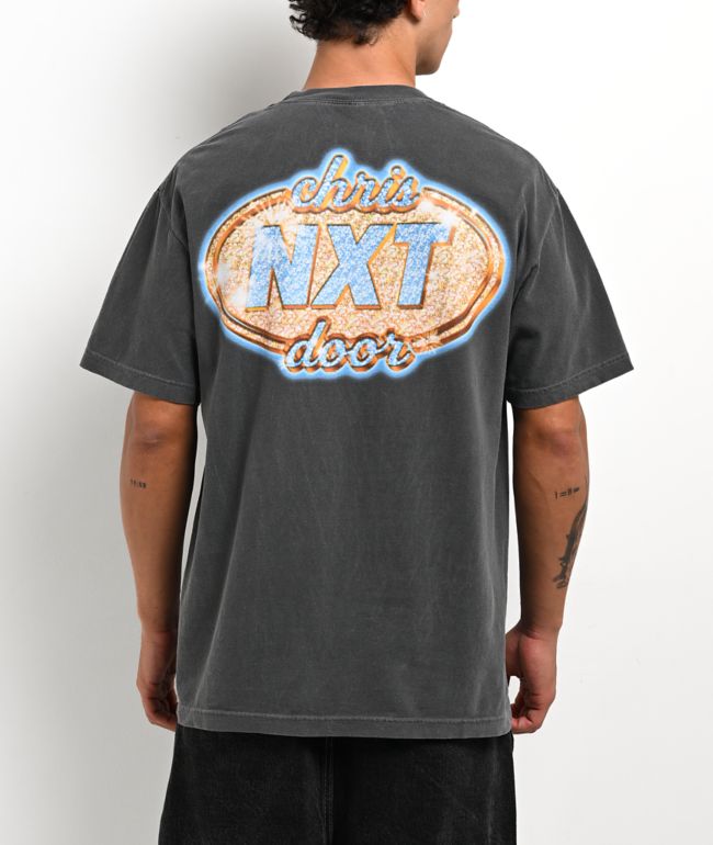 Chrisnxtdoor Shine On Grey Wash T-Shirt - ChrisNxtDoor
